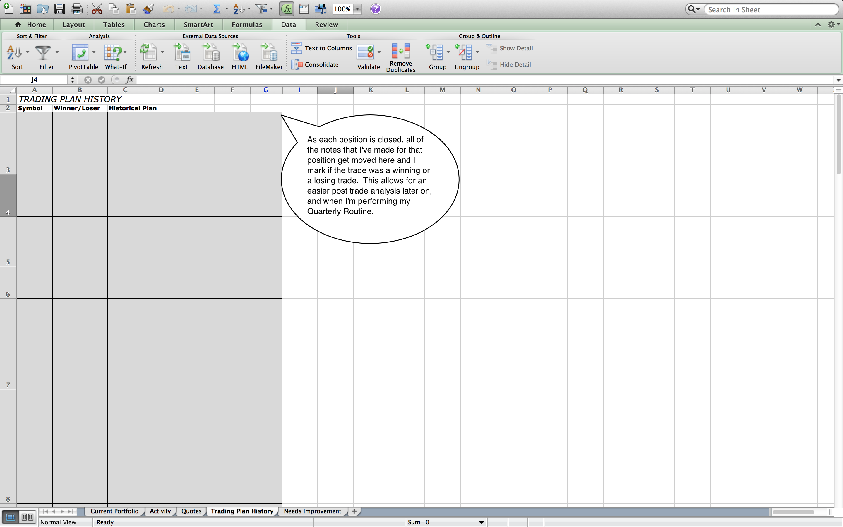 How to Create Your Own Trading Journal in Excel