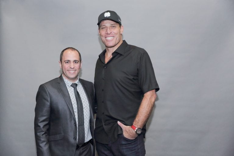 Adam Sarhan With Tony Robbins